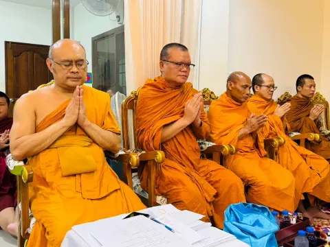 วิทยาเขตล้านนาเป็นเจ้าภาพงานบำเพ็ญกุศลโยมบิดา พระมหาสกุล มหาวีโร