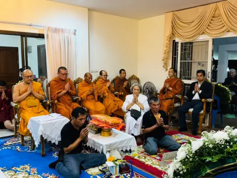 วิทยาเขตล้านนาเป็นเจ้าภาพงานบำเพ็ญกุศลโยมบิดา พระมหาสกุล มหาวีโร