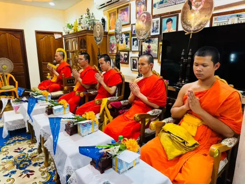วิทยาเขตล้านนาเป็นเจ้าภาพงานบำเพ็ญกุศลโยมบิดา พระมหาสกุล มหาวีโร