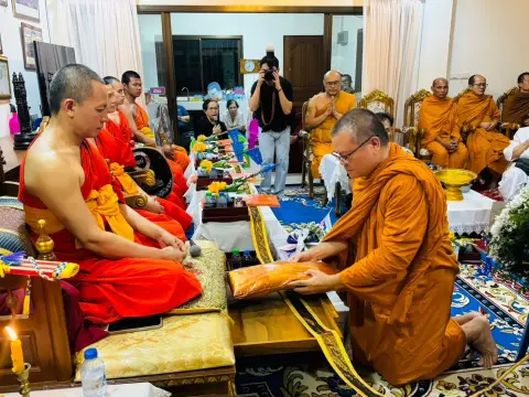 วิทยาเขตล้านนาเป็นเจ้าภาพงานบำเพ็ญกุศลโยมบิดา พระมหาสกุล มหาวีโร