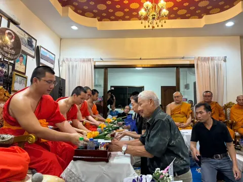 วิทยาเขตล้านนาเป็นเจ้าภาพงานบำเพ็ญกุศลโยมบิดา พระมหาสกุล มหาวีโร