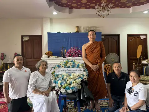 วิทยาเขตล้านนาเป็นเจ้าภาพงานบำเพ็ญกุศลโยมบิดา พระมหาสกุล มหาวีโร